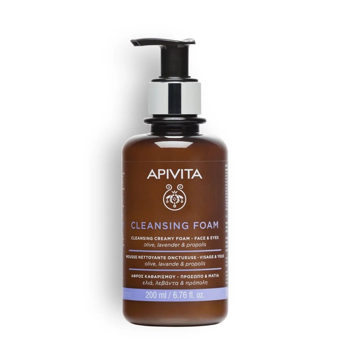 APIVITA CLEANSING FACE & EYES CREAMY FOAM